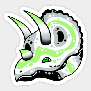 Pride Dinosaur - Agender Sticker